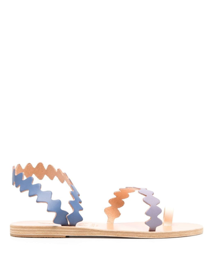 Ancient Greek Sandals Eleftheria Onda Sandals In Blue