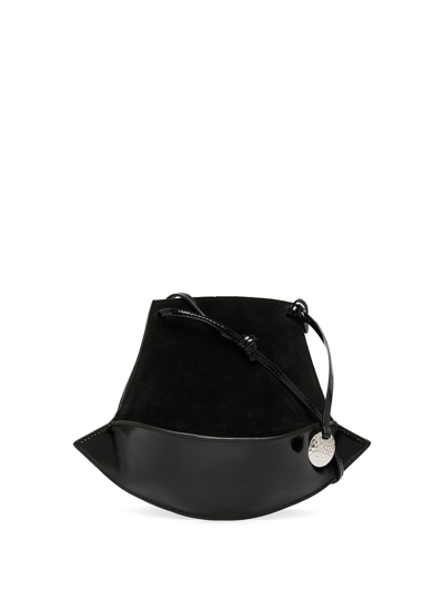 Staud Mona Shoulder Bag In Black