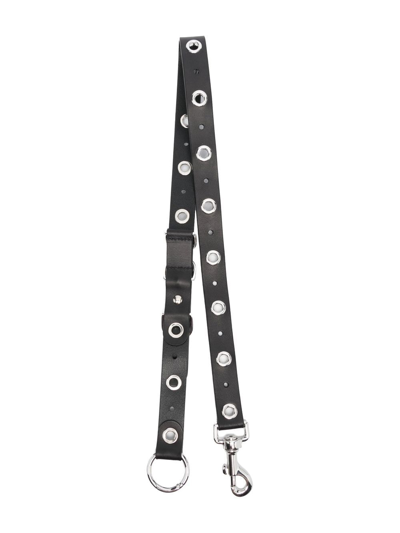 032c Eyelet Lanyard Keychain In Schwarz