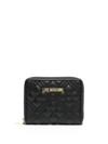 LOVE MOSCHINO QUILTED ZIP-UP PURSE