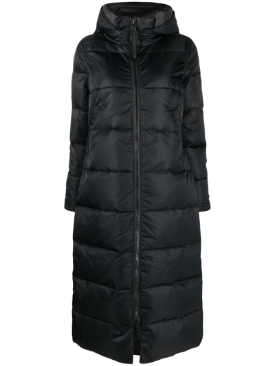 Canada Goose Mystique Long Down Parka Coat In Black | ModeSens