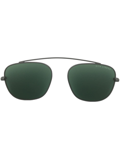 Dita Eyewear Square-frame Tinted Sunglasses In Schwarz