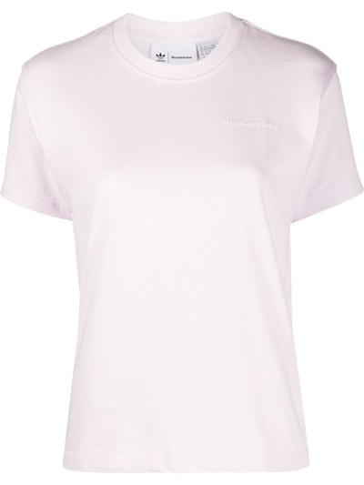 Adidas Originals X Humanrace By Pharrell Williams T-shirt In Rosa