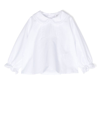 Douuod Peter-pan Collar Blouse In Weiss