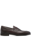 HENDERSON BARACCO LEATHER PENNY LOAFERS