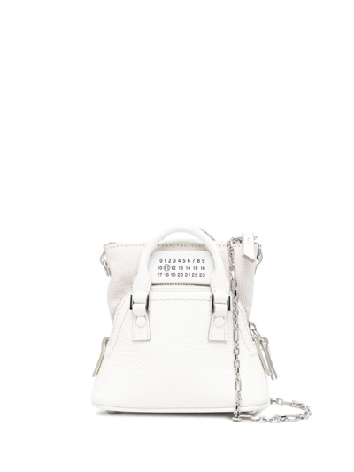 Maison Margiela Classique Baby Leather Mini Bag In Multi-colored