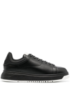 EMPORIO ARMANI LACE-UP LOW-TOP SNEAKERS