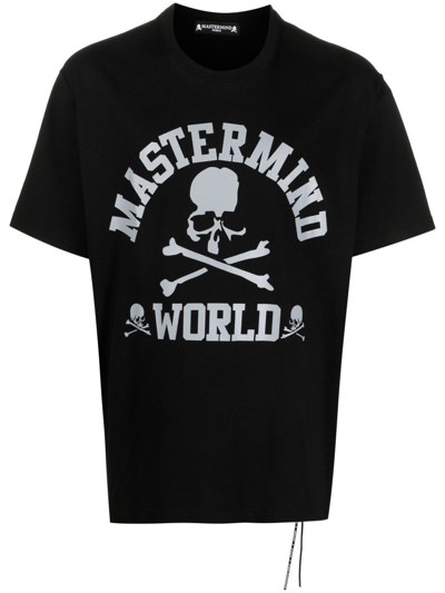 Mastermind Japan Logo-print Crew-neck T-shirt In Black