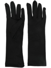 VTMNTS BARCODE PRINT GLOVES