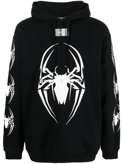 Vtmnts Black Spider Hoodie