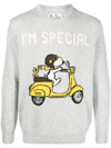 MC2 SAINT BARTH X SNOOPY I'M SPECIAL JACQUARD JUMPER