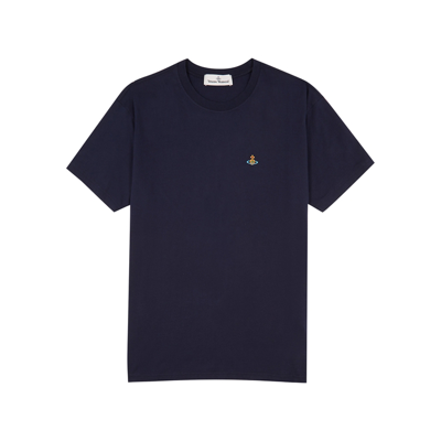 Vivienne Westwood Classic Orb T-shirt In Black