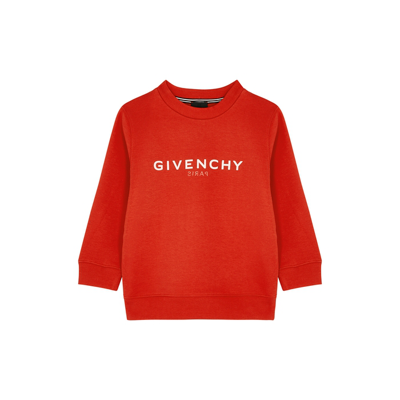 Givenchy Kids Logo-print Jersey Sweatshirt (4-5 Years) - Red