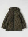 Aspesi Quilted Hooded Puffer Jacket In Military