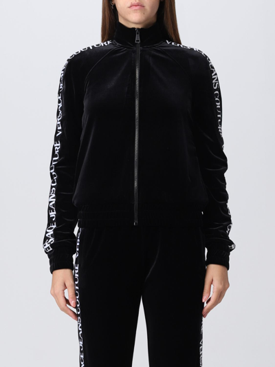 Versace Jeans Couture Sweatshirt  Woman Color Black In Black