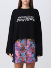 Versace Jeans Couture Sweater  Woman Color Black In Black