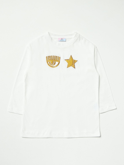 Chiara Ferragni T-shirt  Kids In Yellow Cream