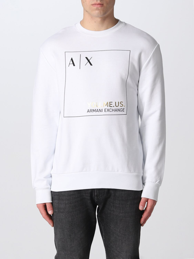 Armani Exchange Sweatshirt  Men In White