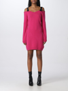 Moschino Dress  Couture Woman Color Fuchsia In Fuchsia