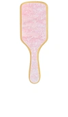 Emi Jay Bamboo Paddle Brush In Pink Sugar
