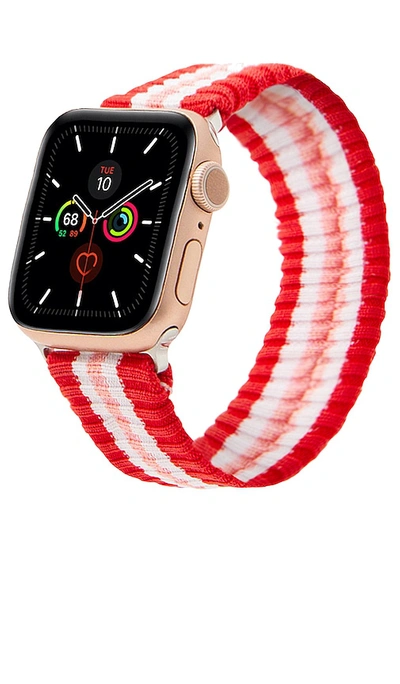 Sonix Knit Watchband In Varsity Red