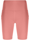 Lululemon Pink Wunder Train High-waisted Shorts