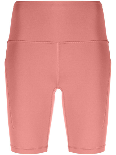Lululemon Pink Wunder Train High-waisted Shorts In Pink