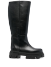 ALOHAS KATIUSKA LEATHER KNEE-LENGTH BOOT