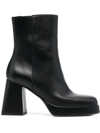 VAMSKO DORIS 90MM LEATHER ANKLE BOOTS