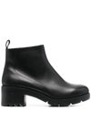 Camper Wanda Bootie In Schwarz