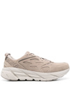 Hoka Clifton L Panelled Sneakers In Simply Taupe