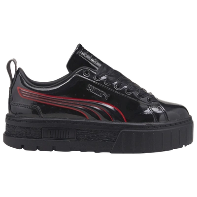 Puma Womens  Mayze Catwoman In Black/red