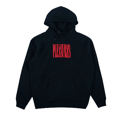 Pre-owned Pleasures Stretch Premium Hoodie 'black'