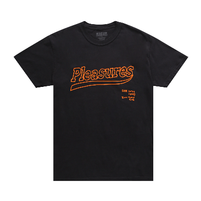 Pre-owned Pleasures Dub Pigment Dye T-shirt 'black'