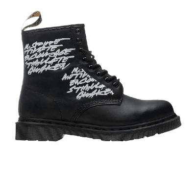 Pre-owned Dr. Martens Futura Laboratories X 1460 'embroidered Black'