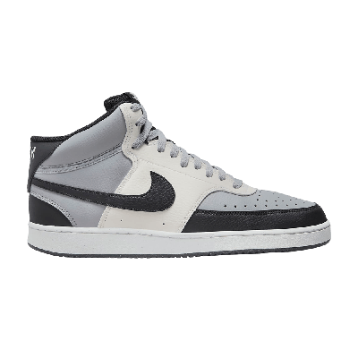 Pre-owned Nike Court Vision Mid Next Nature 'light Smoke Grey Sail'