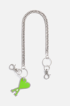 Ami Alexandre Mattiussi Ami Paris Ami De Coeur Chain In Silver