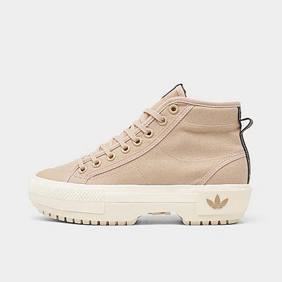 Adidas Originals Adidas Women's Originals Nizza Trek Sneaker Boots From  Finish Line In Magic Beige/white | ModeSens