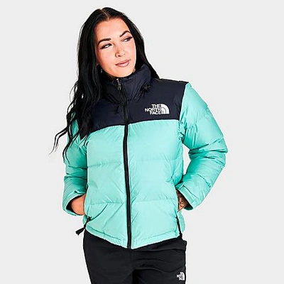 The North Face 1996 Nuptse Tie-dyed Quilted Down Jacket In Wasabi