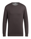 Malo Sweaters In Brown