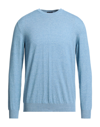 Drumohr Sweaters In Sky Blue