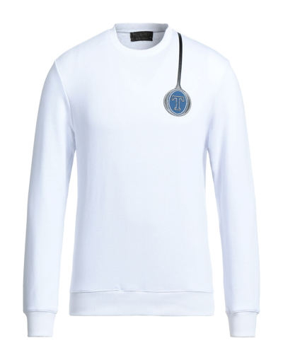 Trussardi Sweatshirts In White