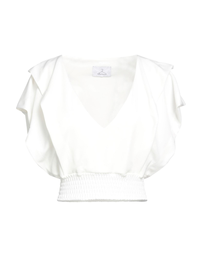 Berna Tops In White