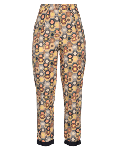 Manila Grace Pants In Yellow