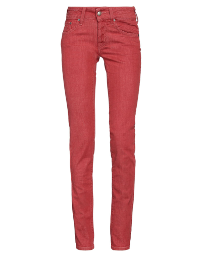 Jacob Cohёn Jeans In Red