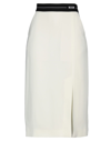 Msgm Midi Skirts In White