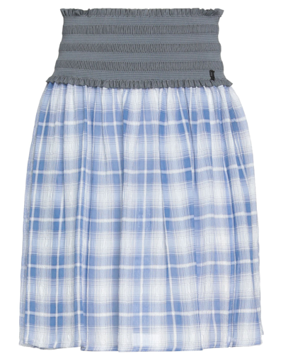 Galliano Mini Skirts In Blue