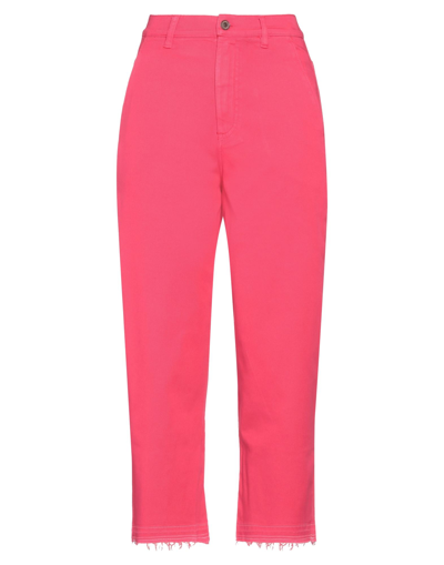 European Culture Jeans In Pink