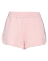 Golden Goose Motif-print Track Shorts In Pink