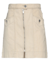 Isabel Marant Étoile Denim Skirts In White